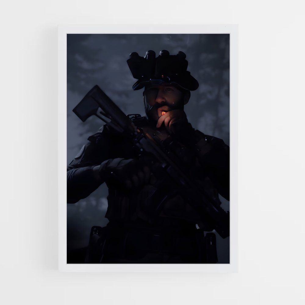 Poster Opération Noire – affiche Call of Duty (vue 3)